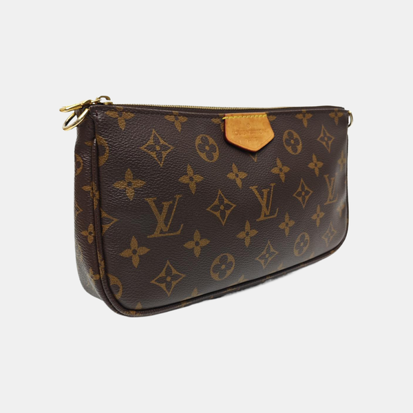 MULTI Monogram Coated Canvas Brown