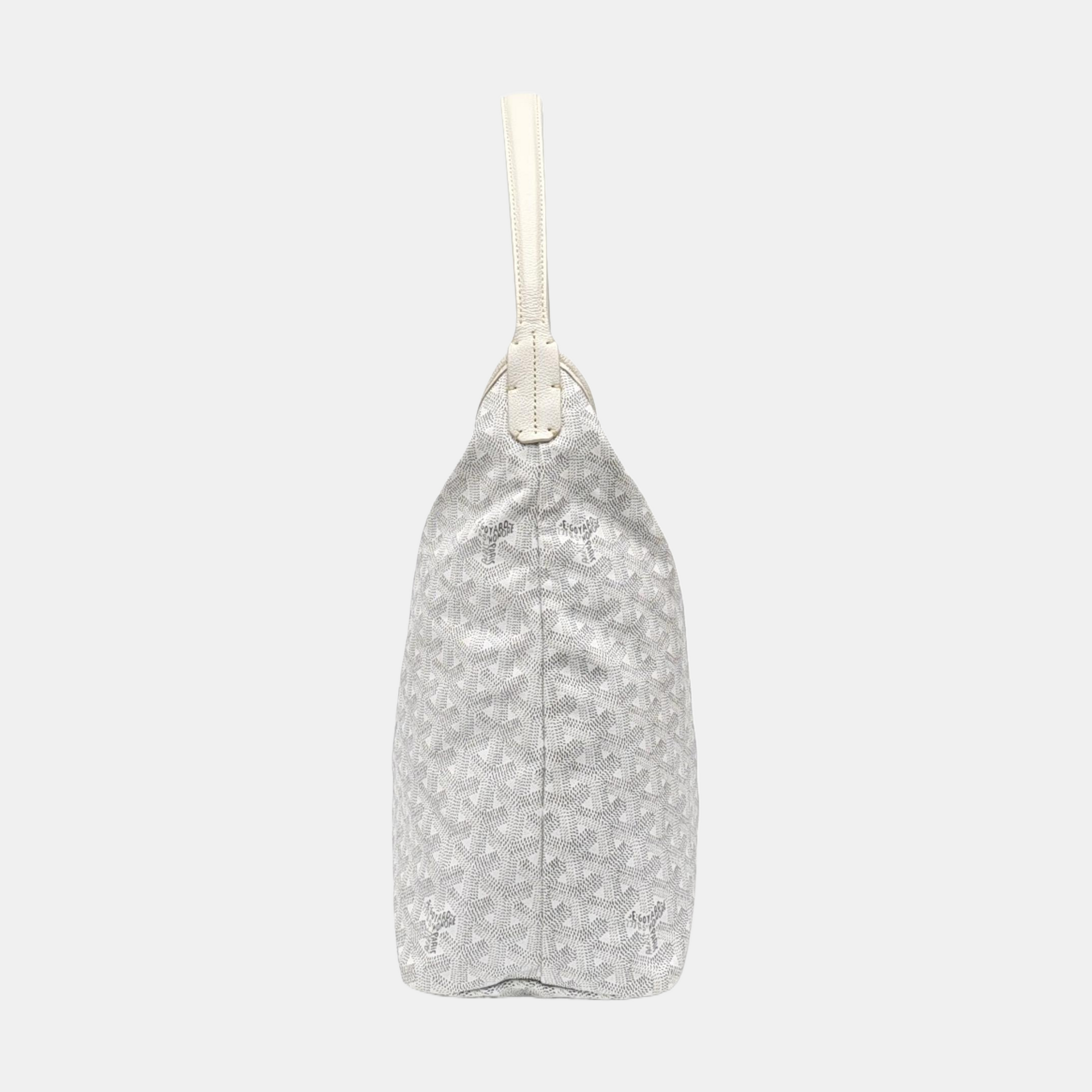Hobo Coated Canvas White