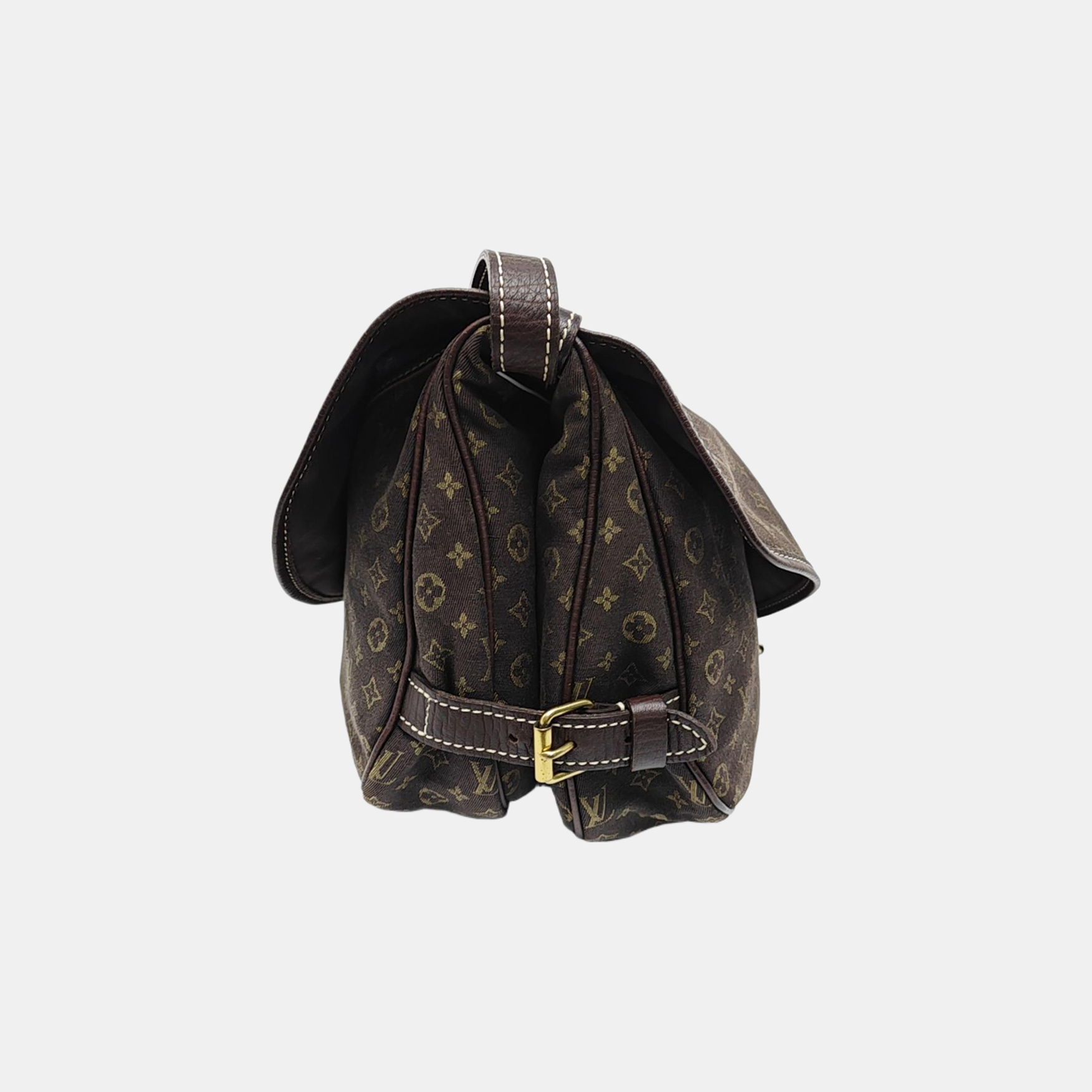 SAUMUR 28 Monogram Canvas Brown