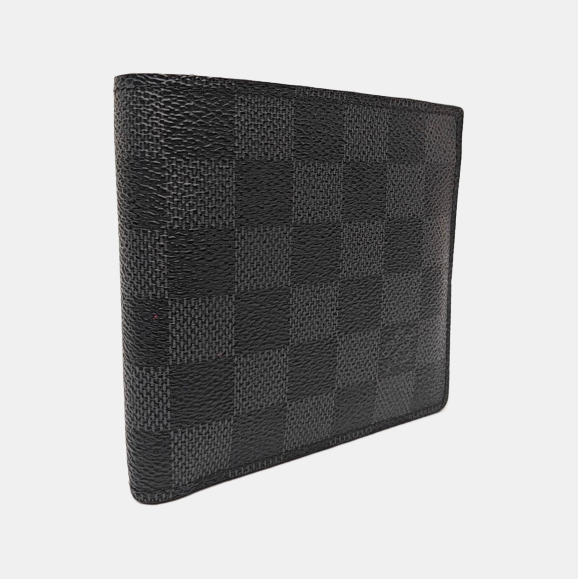 Damier Coated Canvas Wallet Blue
