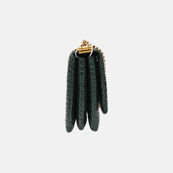 TRIPLET Calfskin Green