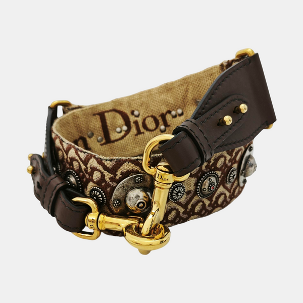 Fabric Bag Strap Brown