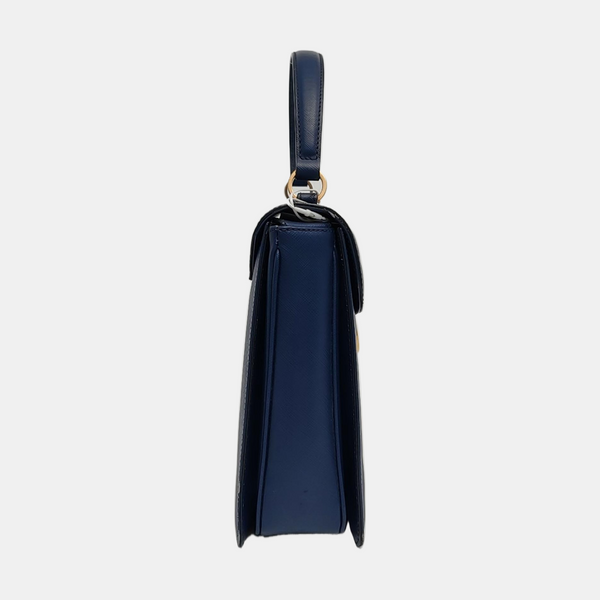 Kelly Calfskin Blue