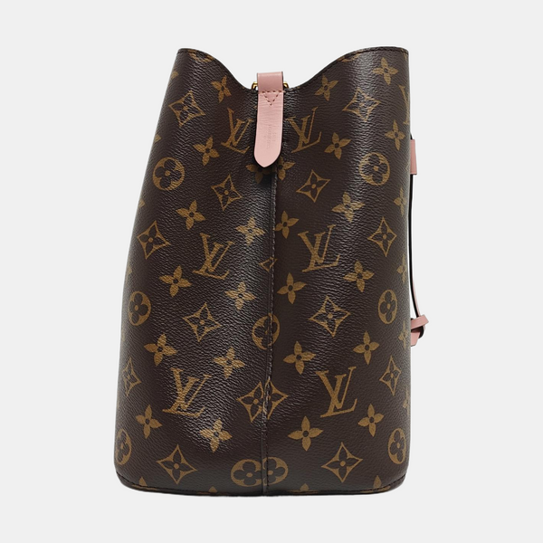 NÉONOÉ MM Monogram Coated Canvas Brown