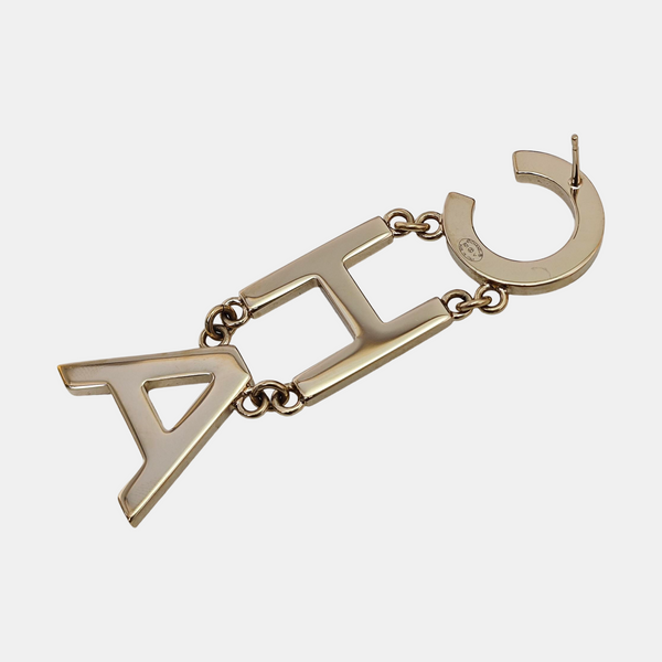 Metal Gold Stud Earrings