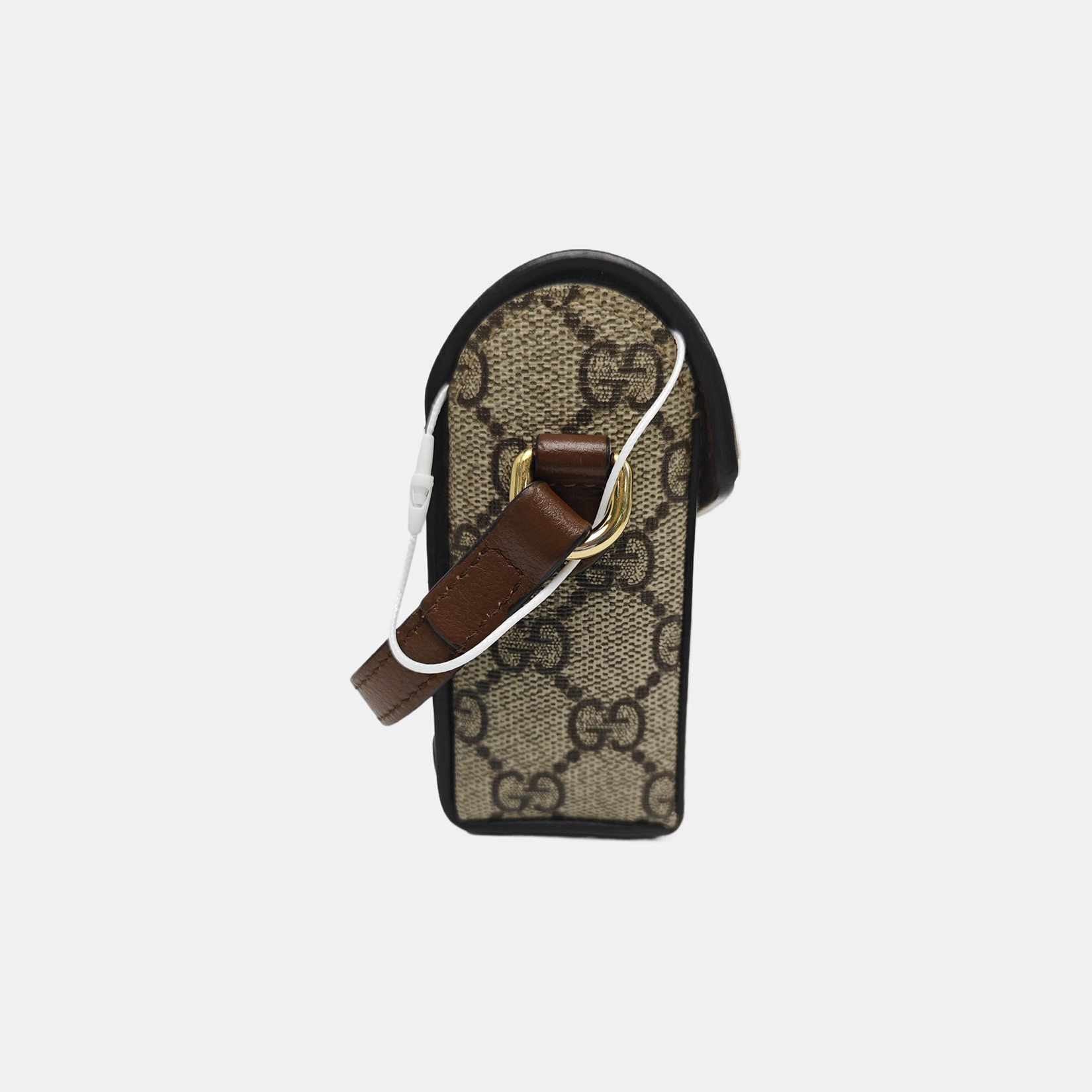 Horsebit 1955 Mini Monogram Coated Canvas Beige