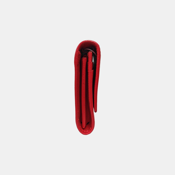 Gancini Piel de ternera Roja