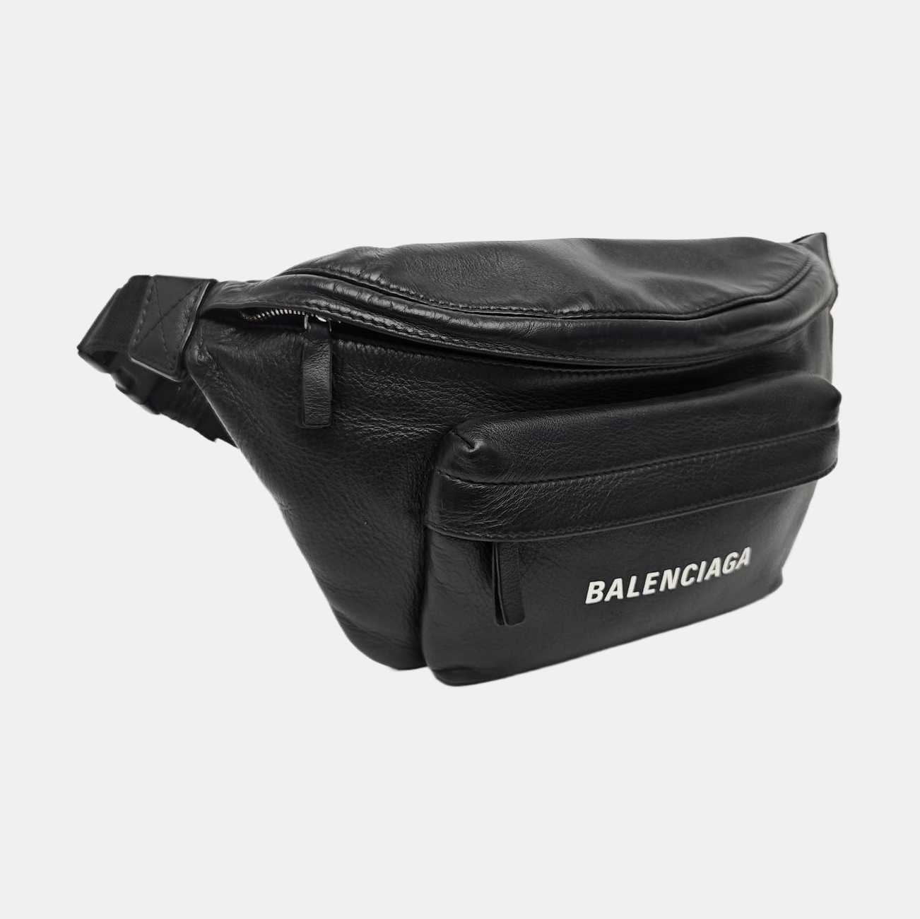 Calfskin Belt Bag Black