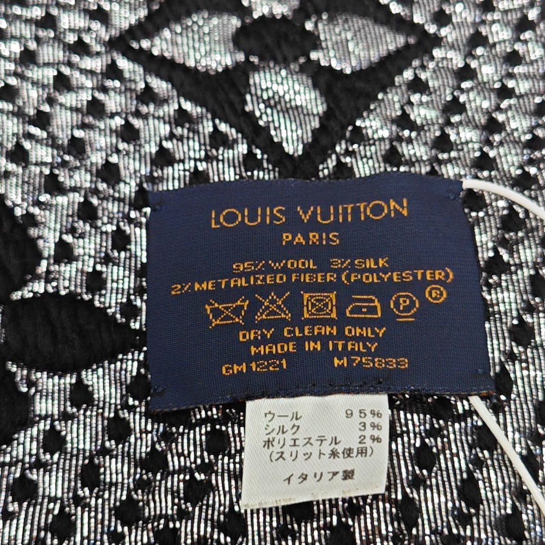 Wool Scarf Black