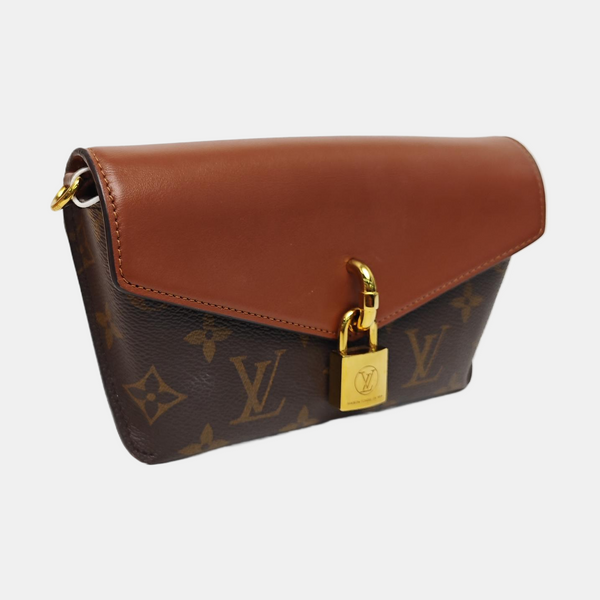 PADLOCK Monogram Coated Canvas Brown