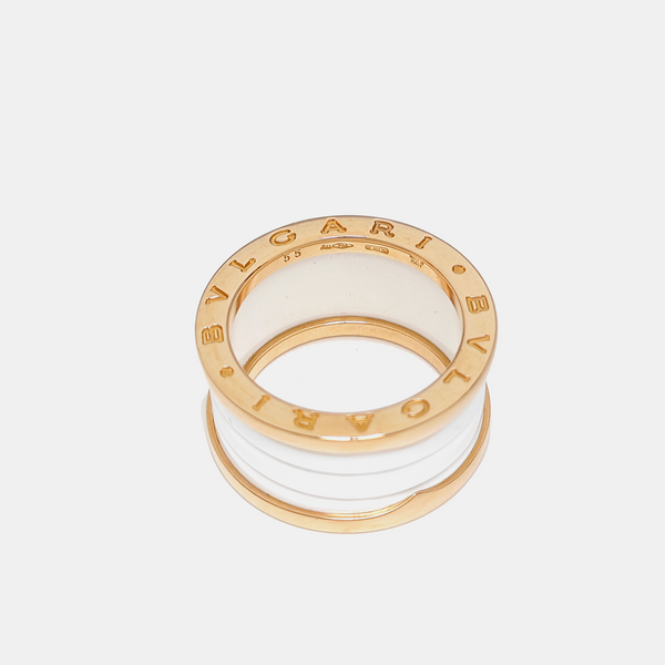 B.ZERO1 18k Rose Gold Ring EU 55