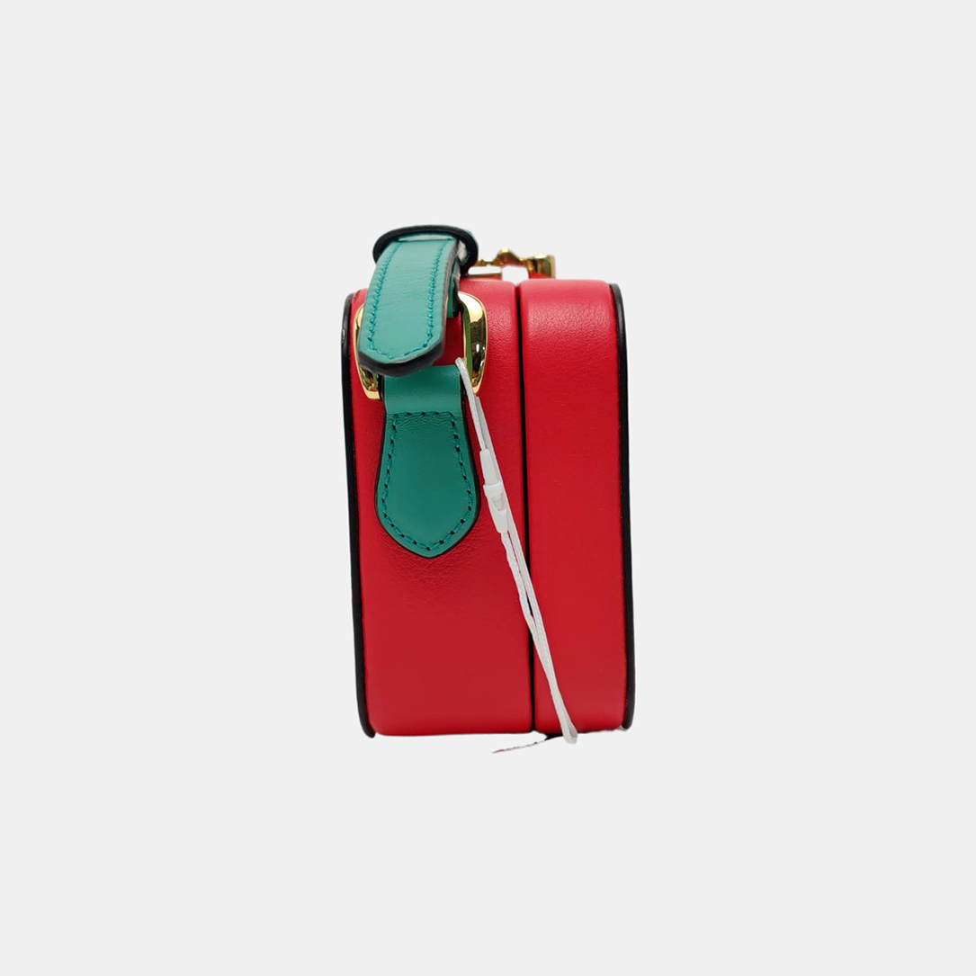 Quilted Calfskin Mini Red
