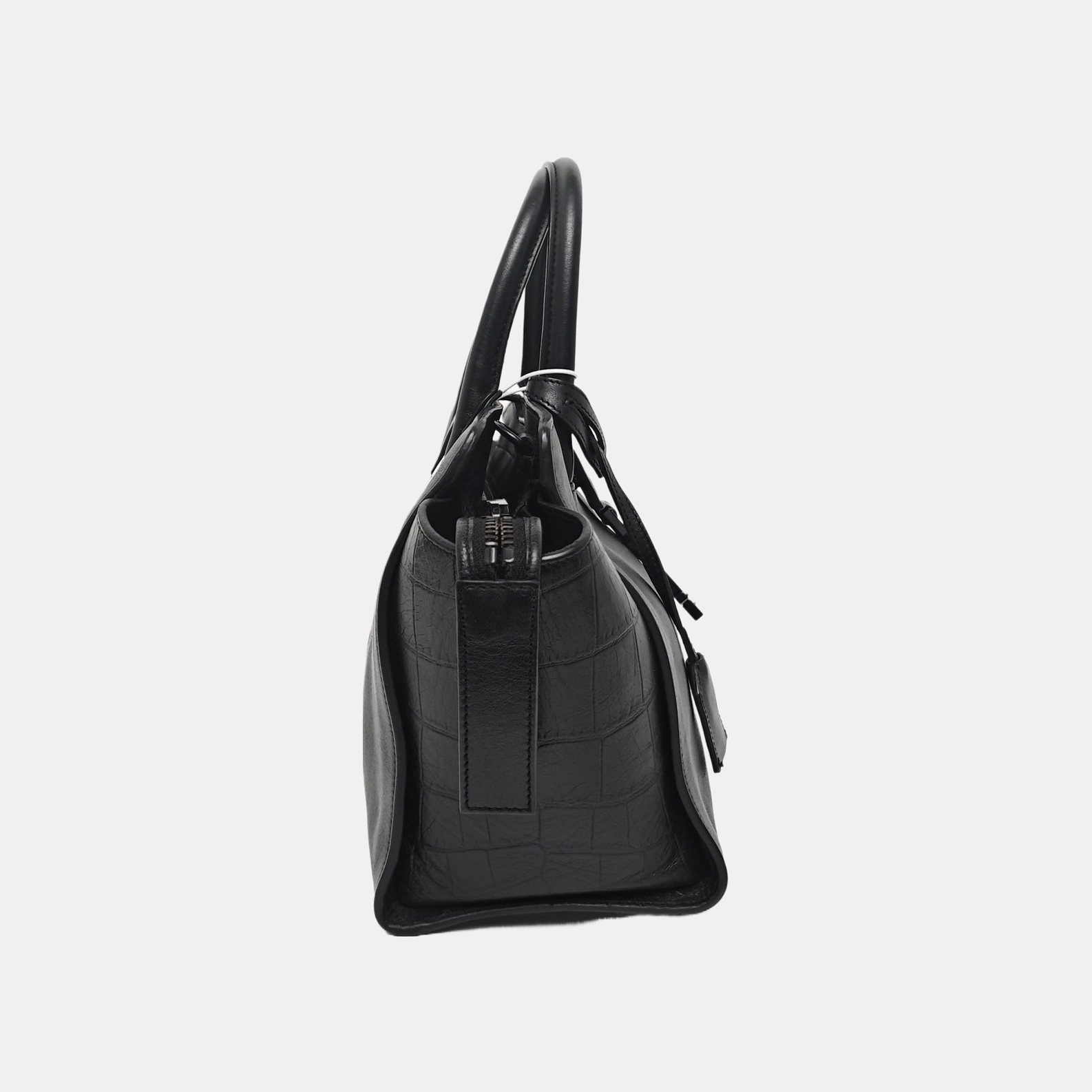 DOWNTOWN CABAS Calfskin Black