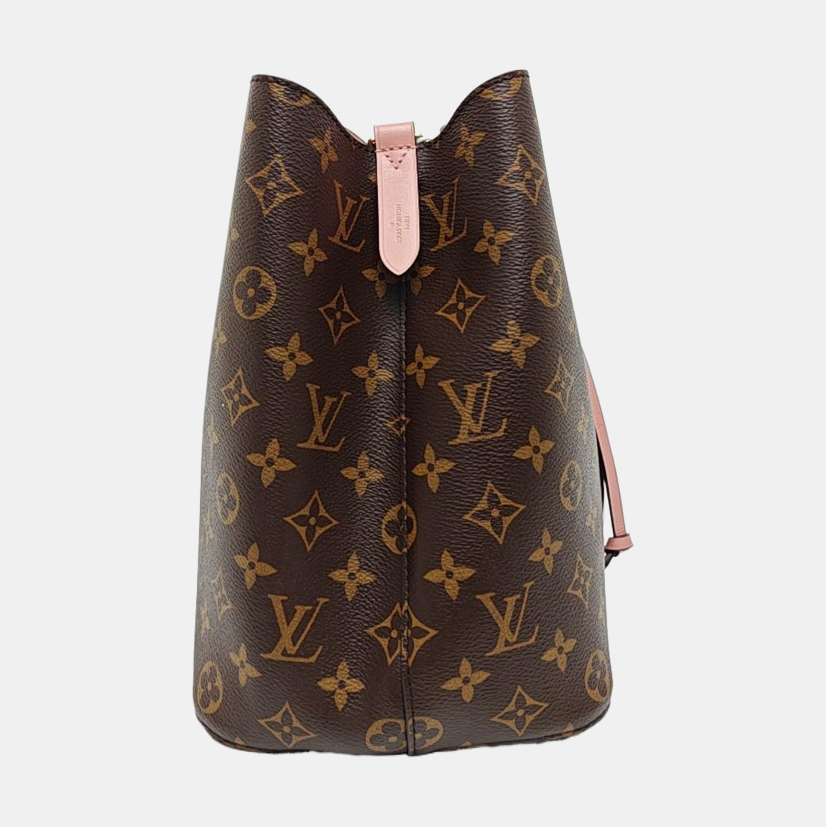 NÉONOÉ MM Monogram Coated Canvas Brown
