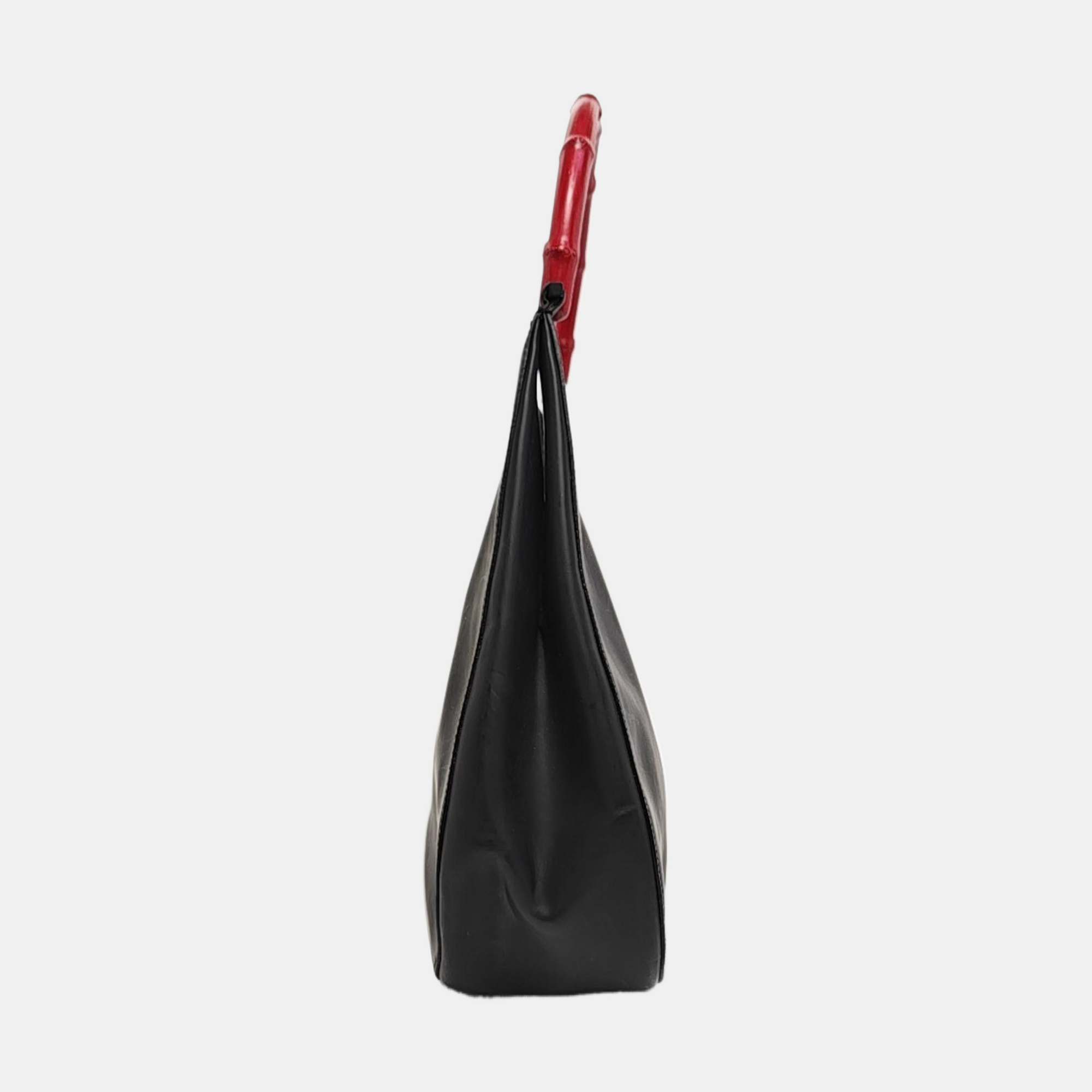 Special Material Shoulder Bag Black