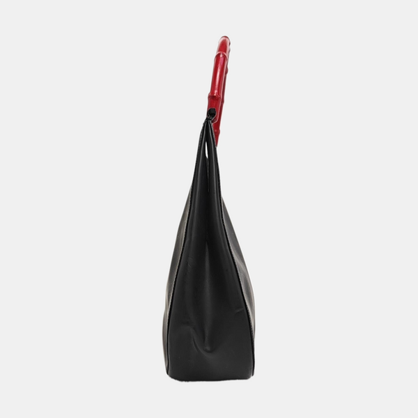 Special Material Shoulder Bag Black