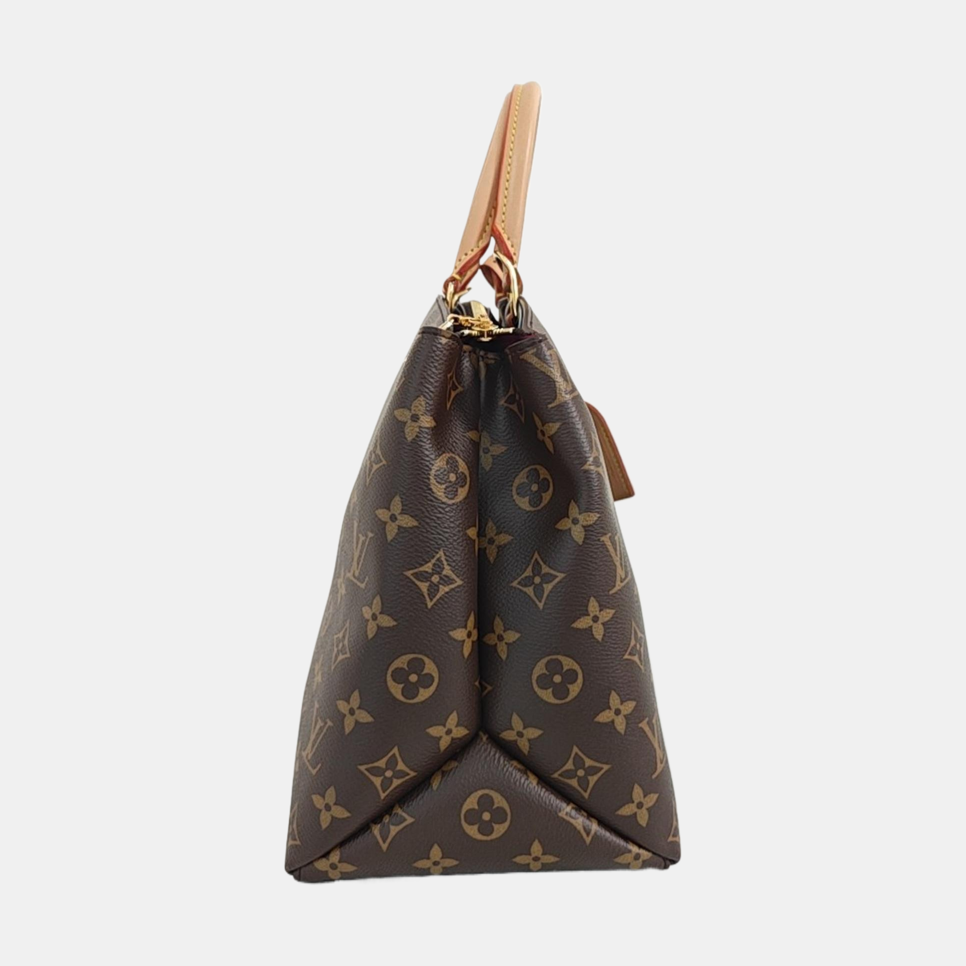 PALAIS GM Monogram Coated Canvas Brown