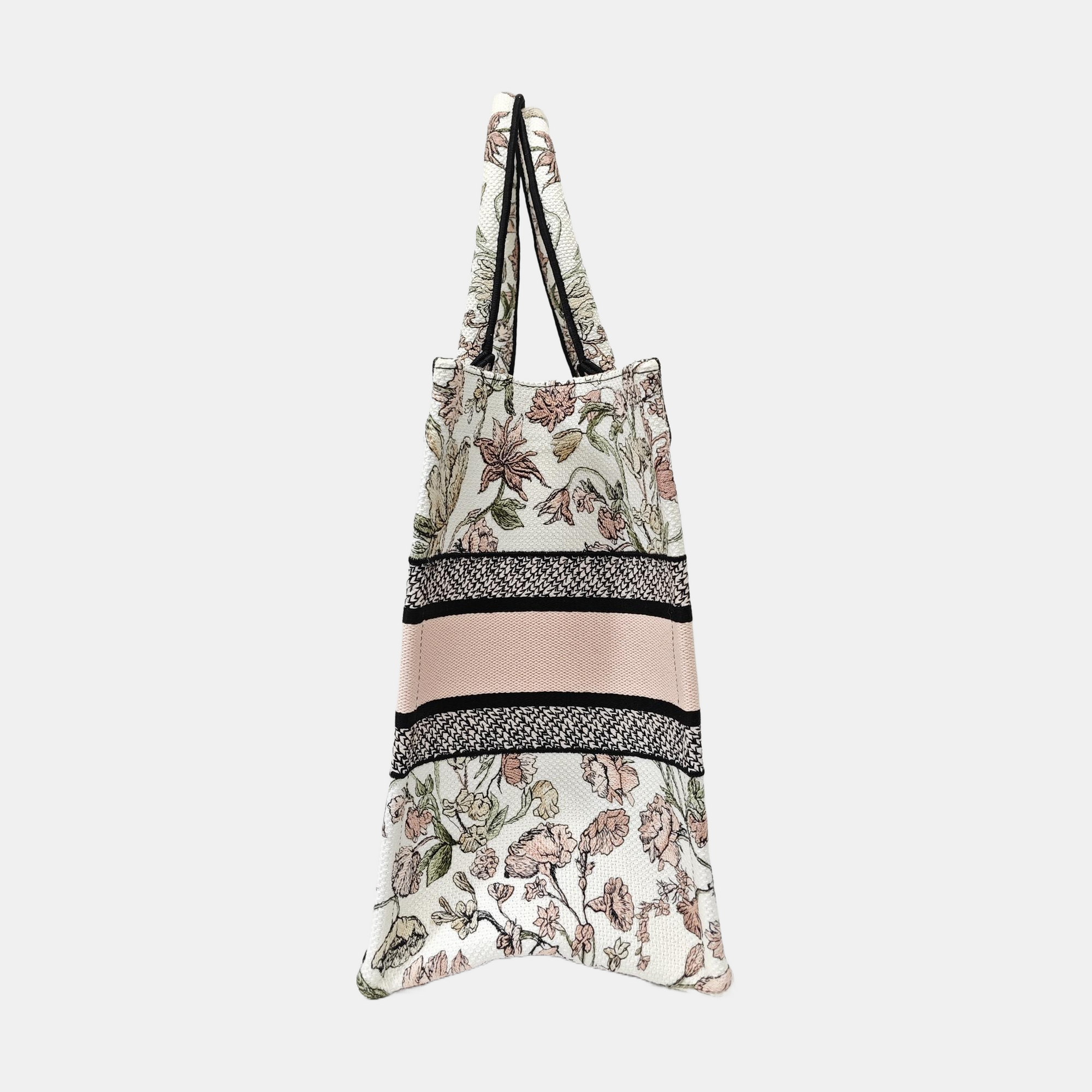 Book Tote Medium Canvas Pink