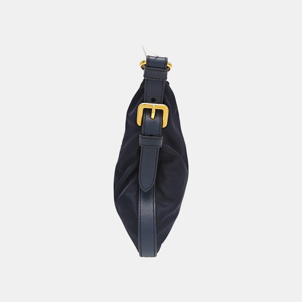 Nylon Shoulder Bag Blue