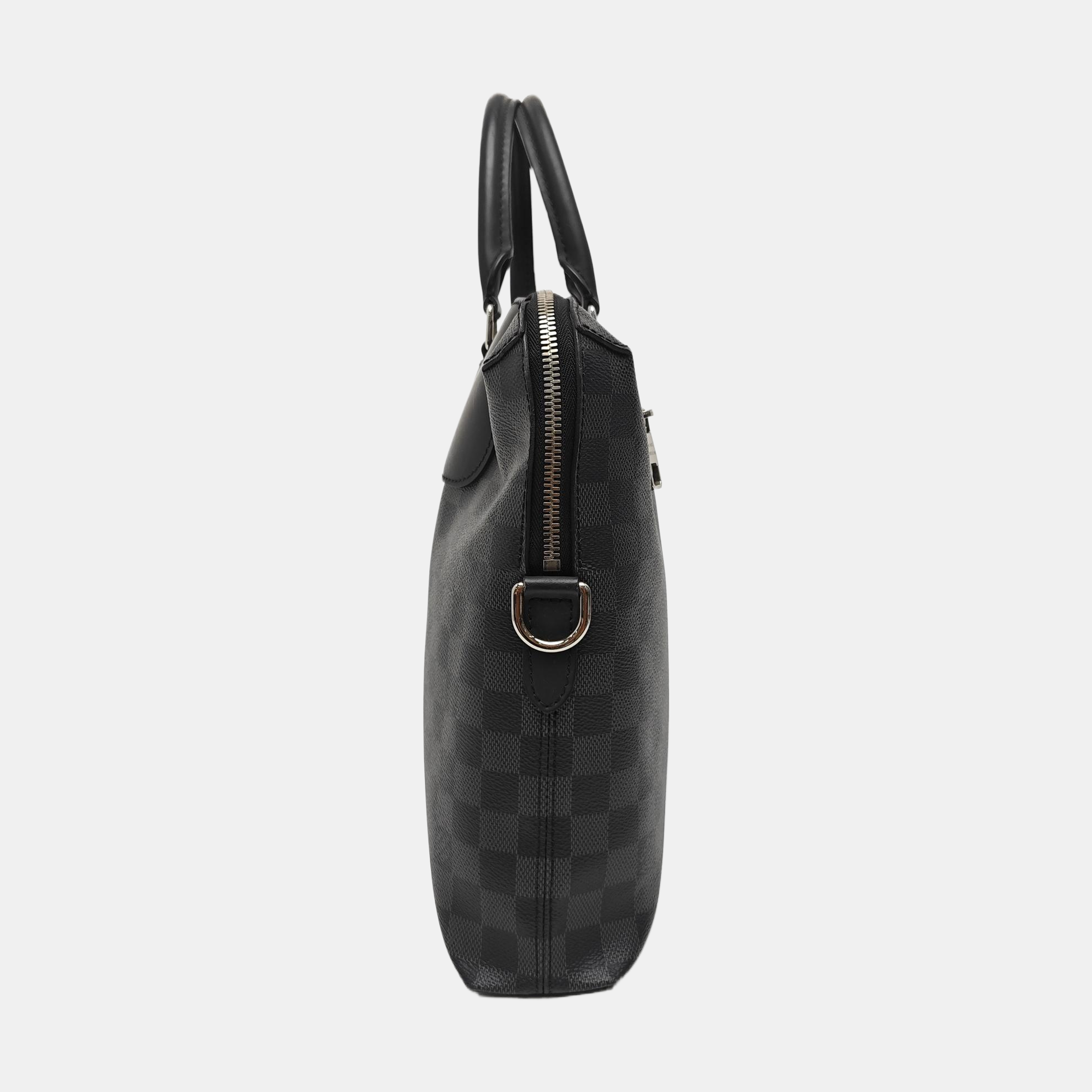 PORTE-DOCUMENTS Damier Graphite Coated Canvas Black