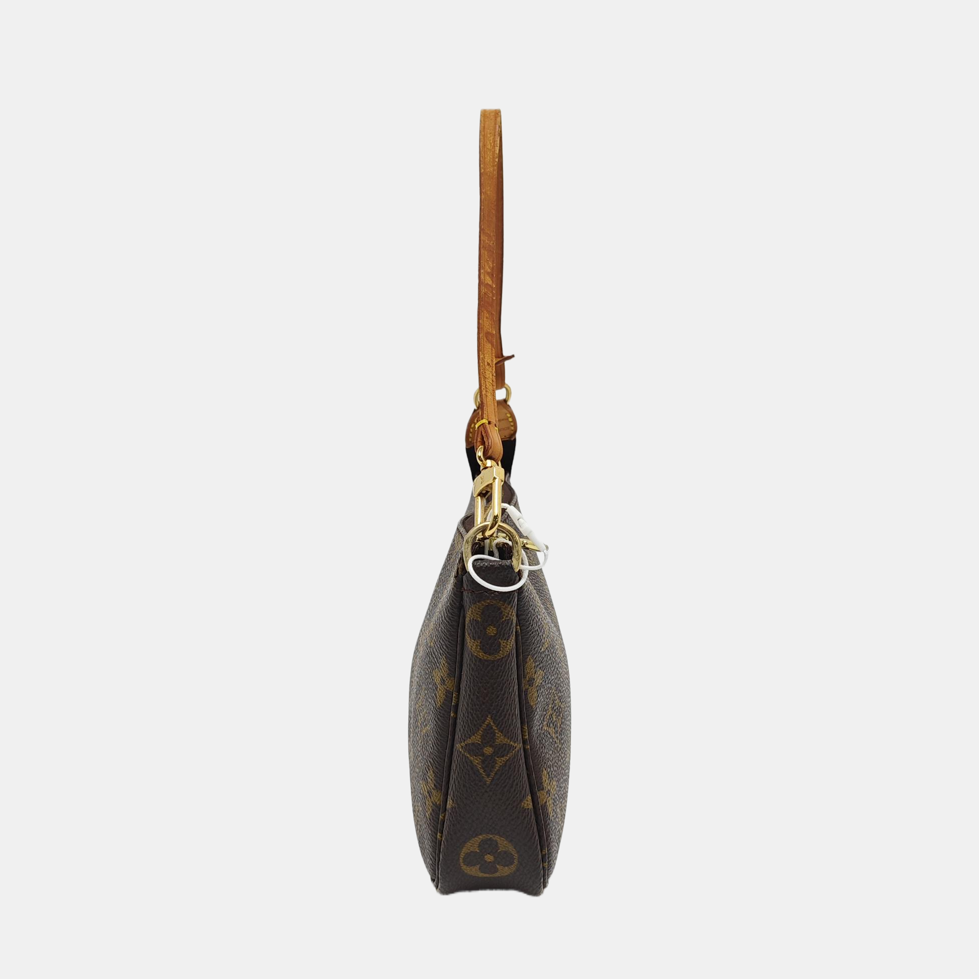 ACCESSOIRES Monogram Coated Canvas Brown