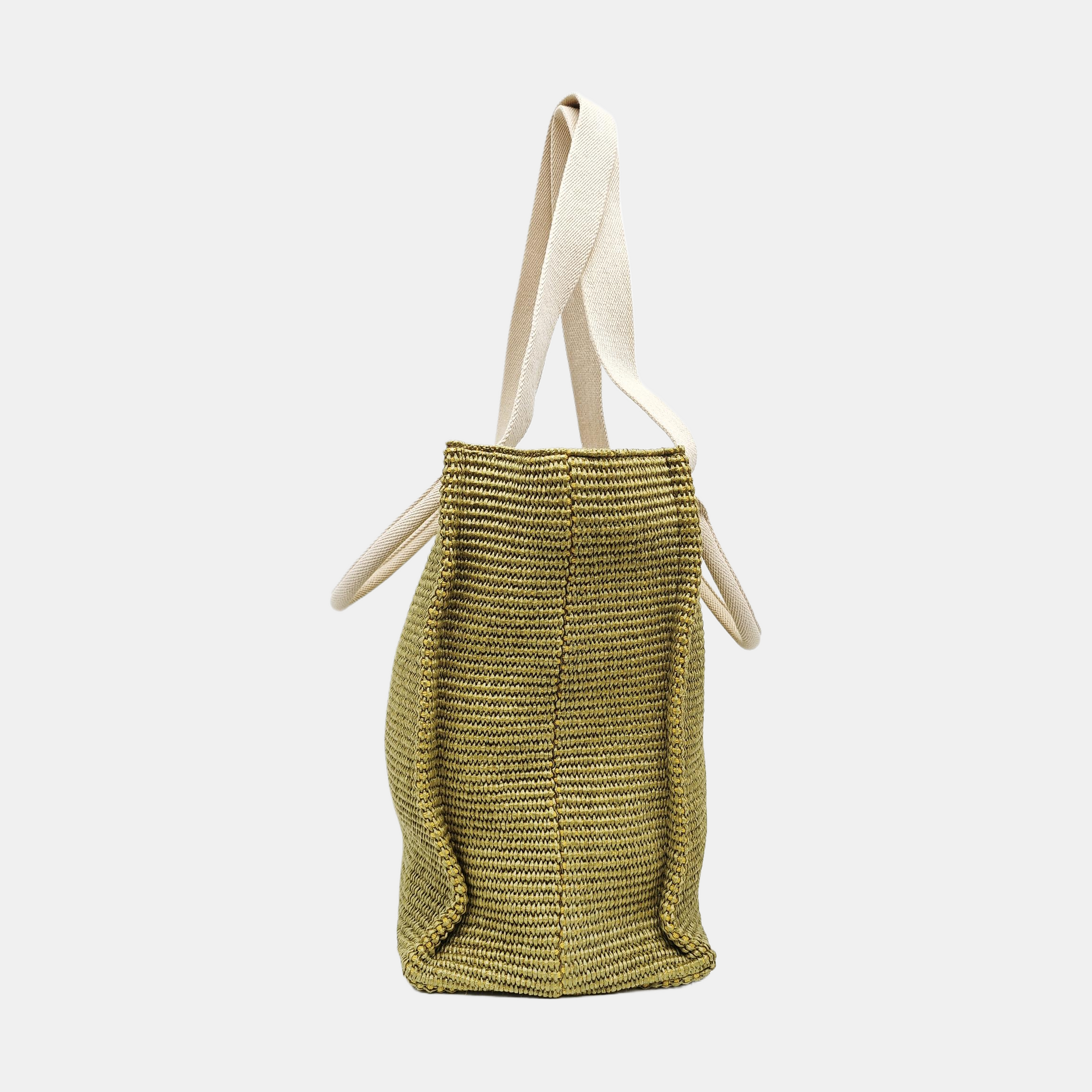 Special Material Tote Bag Green