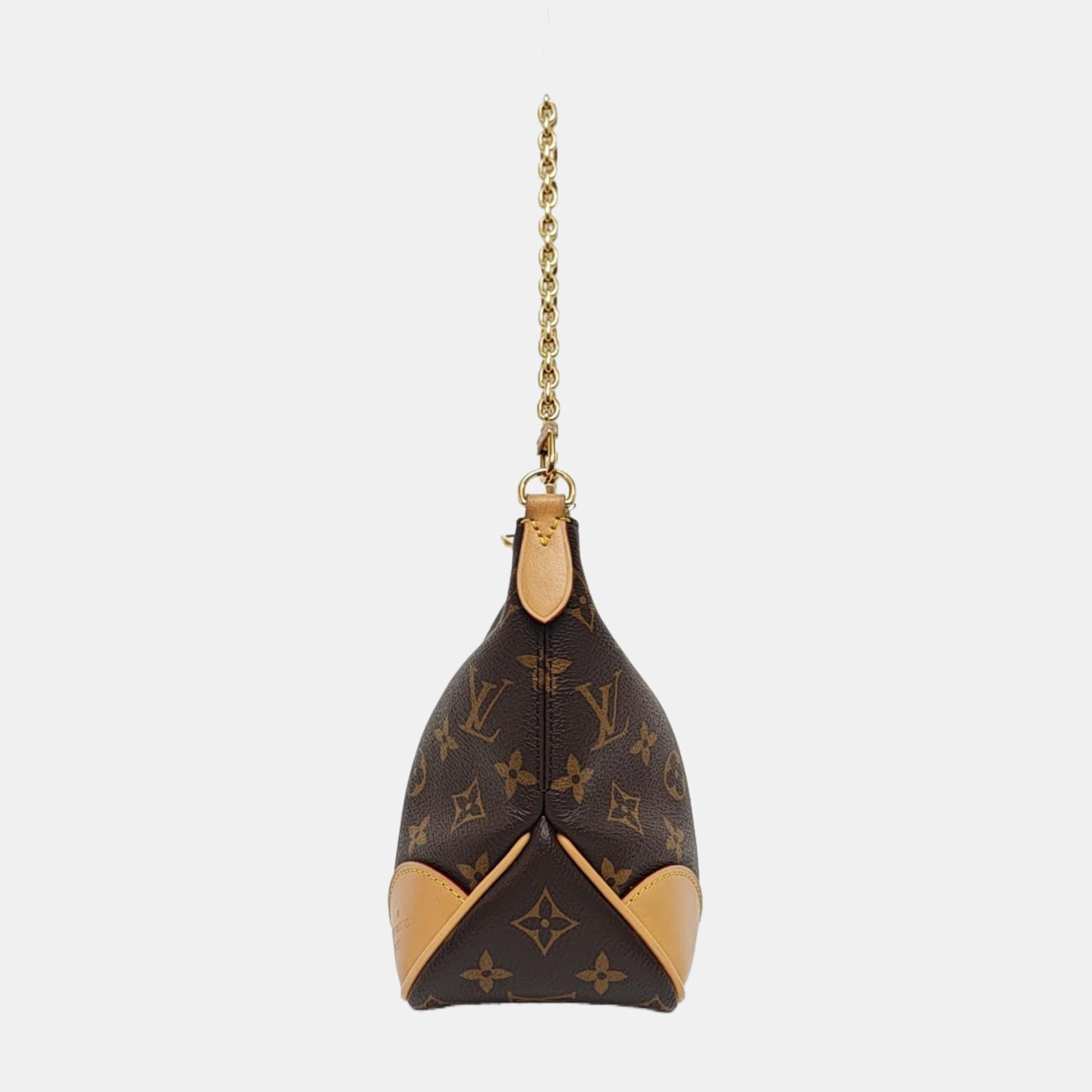 BOULOGNE Monogram Coated Canvas Brown