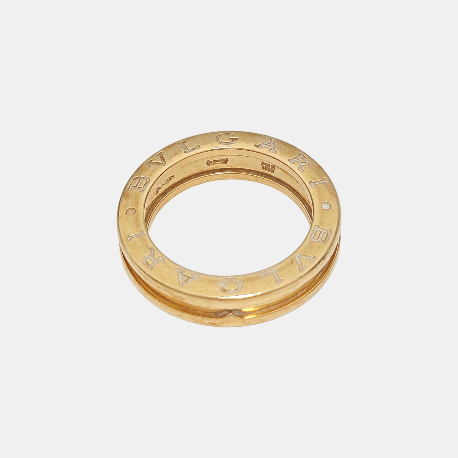 B.ZERO1 18k Rose Gold Ring EU 50