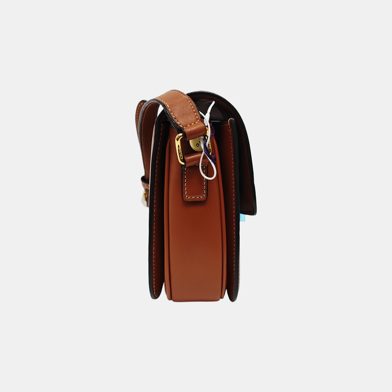 TRIOMPHE Medium Coated Canvas Brown