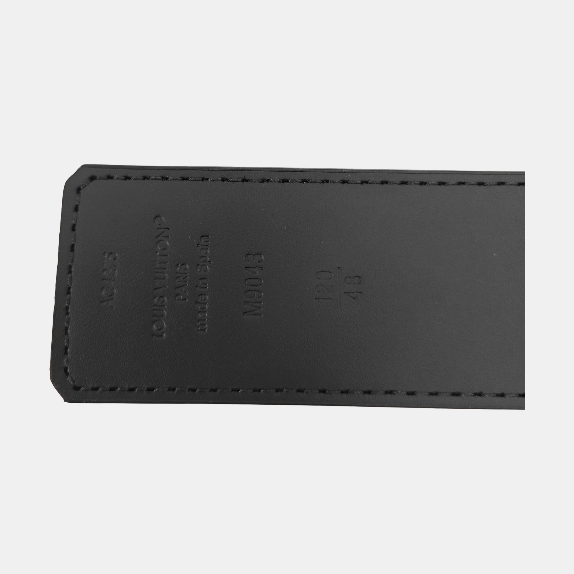 Coated Canvas Belt Black