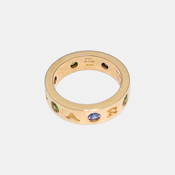 B.ZERO1 18k Rose Gold Ring EU 51