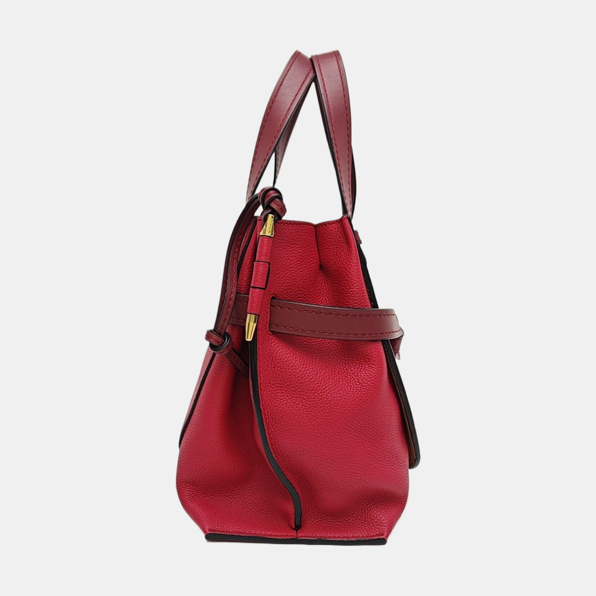 Gate Small Calfskin Red