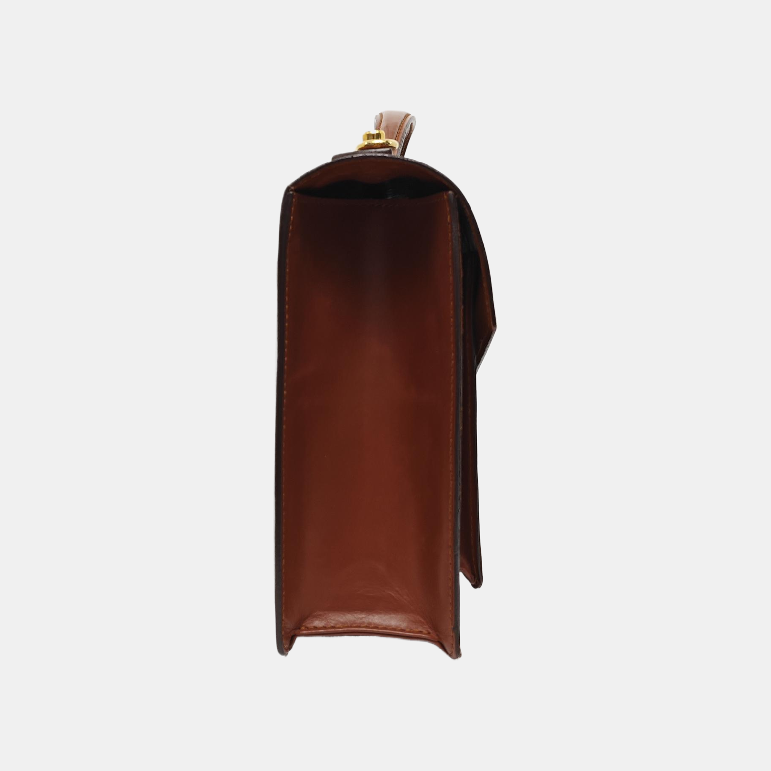 MONCEAU MM Monogram Coated Canvas Brown
