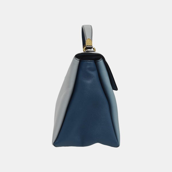 Piazza Calfskin Blue