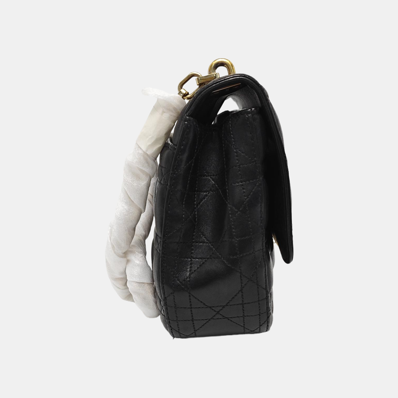 Miss Dior Cannage Lambskin Black