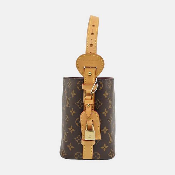 ALL IN Monogram Coated Canvas Brown