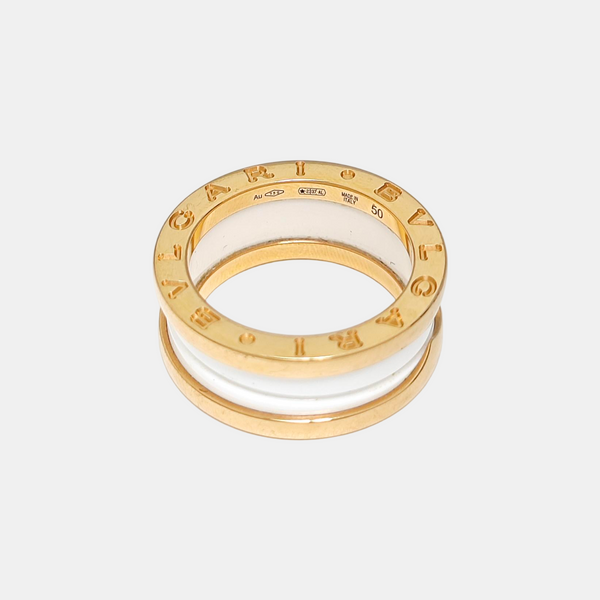 B.ZERO1 18k Rose Gold Ring EU 50