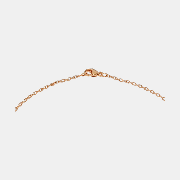 Pop H Metal Rose Gold Necklace