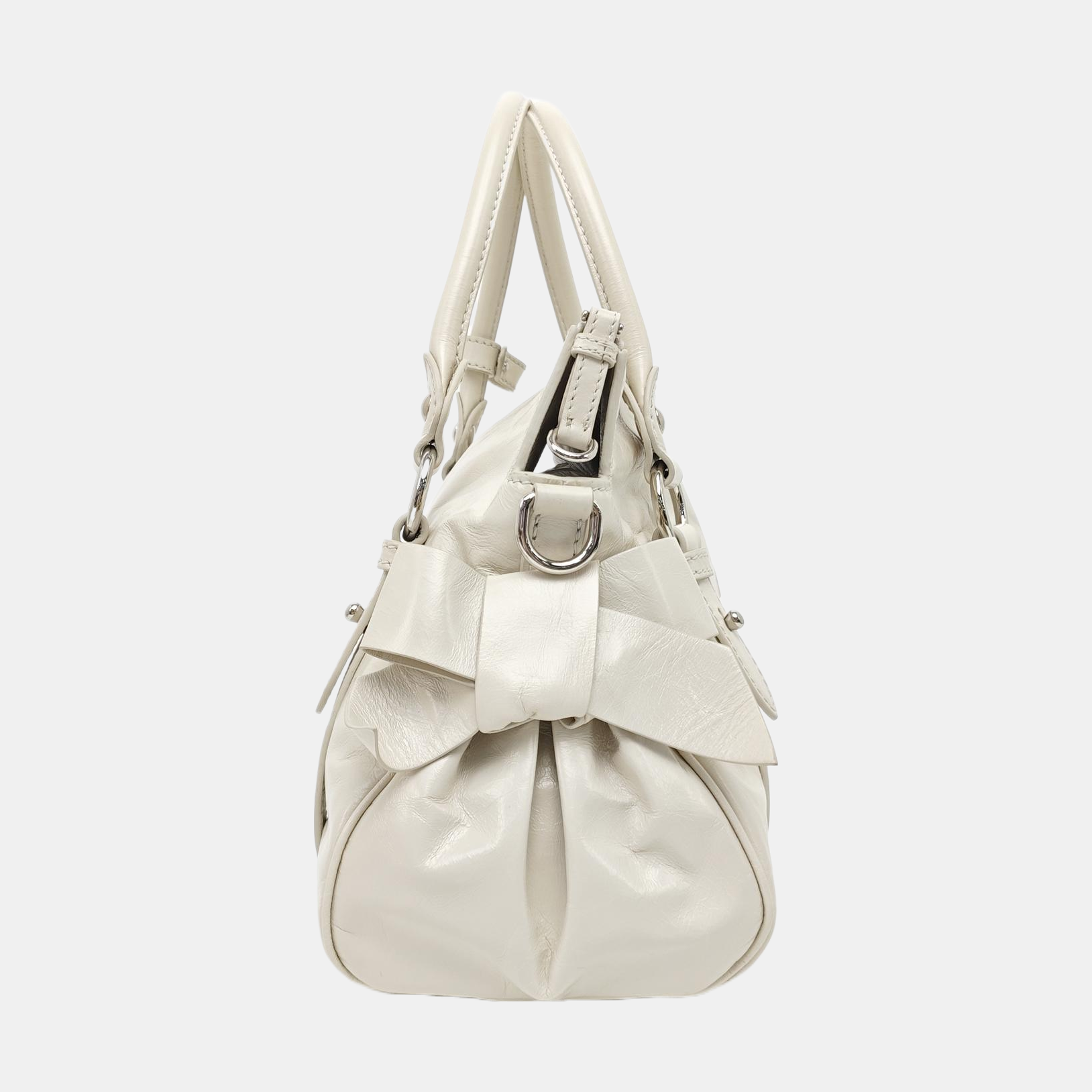 Vitello Calfskin White