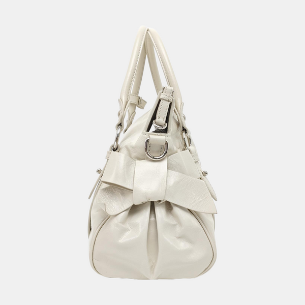 Vitello Calfskin White