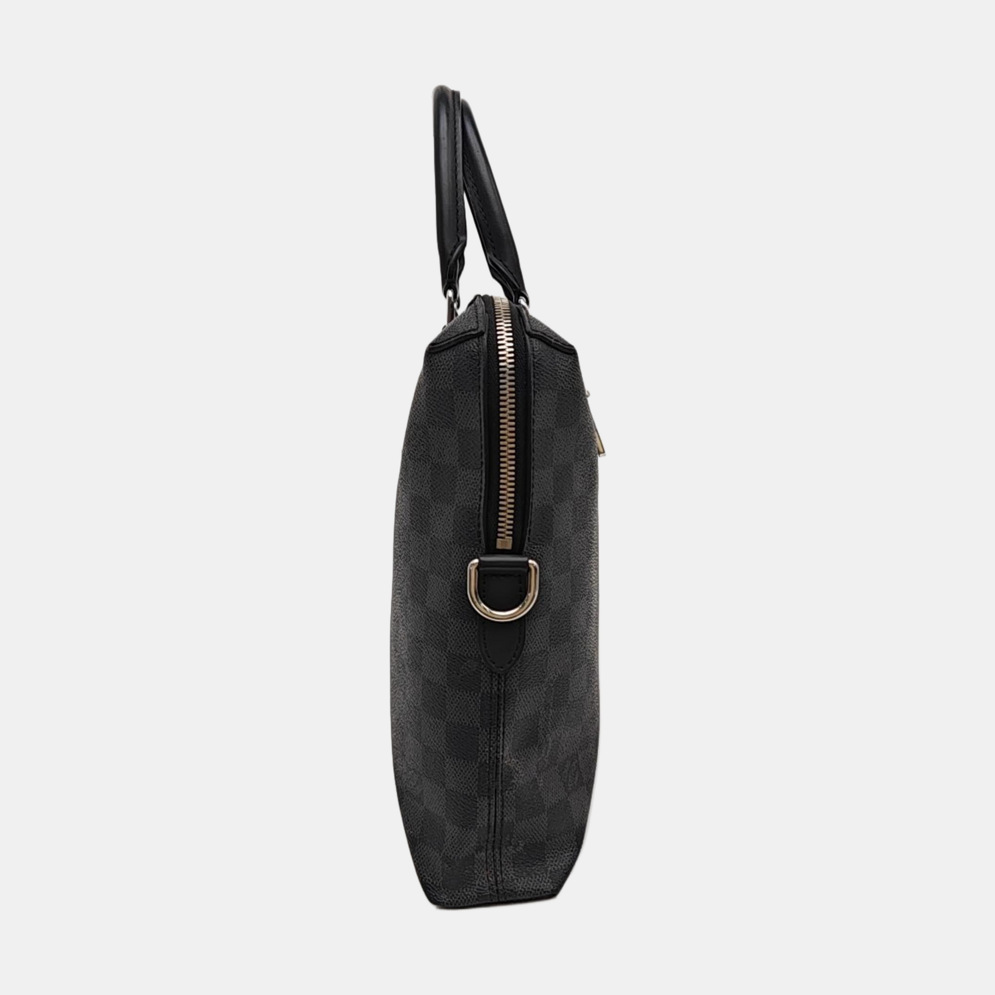 PORTE-DOCUMENTS Damier Graphite Coated Canvas Black