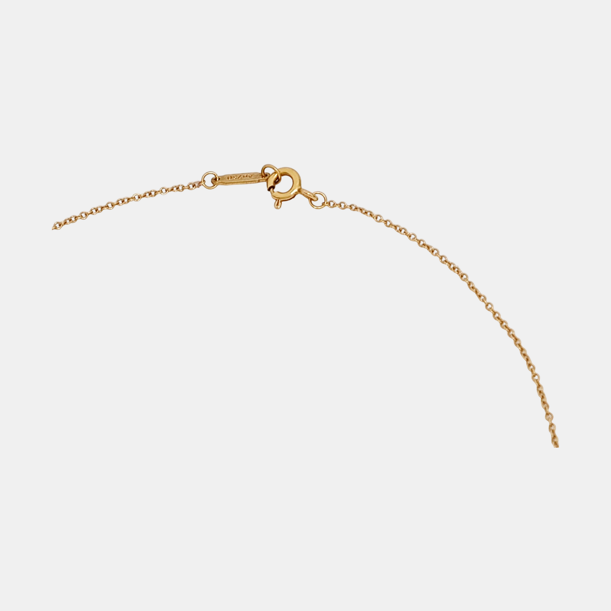 Tiffany Keys 18k Rose Gold Necklace
