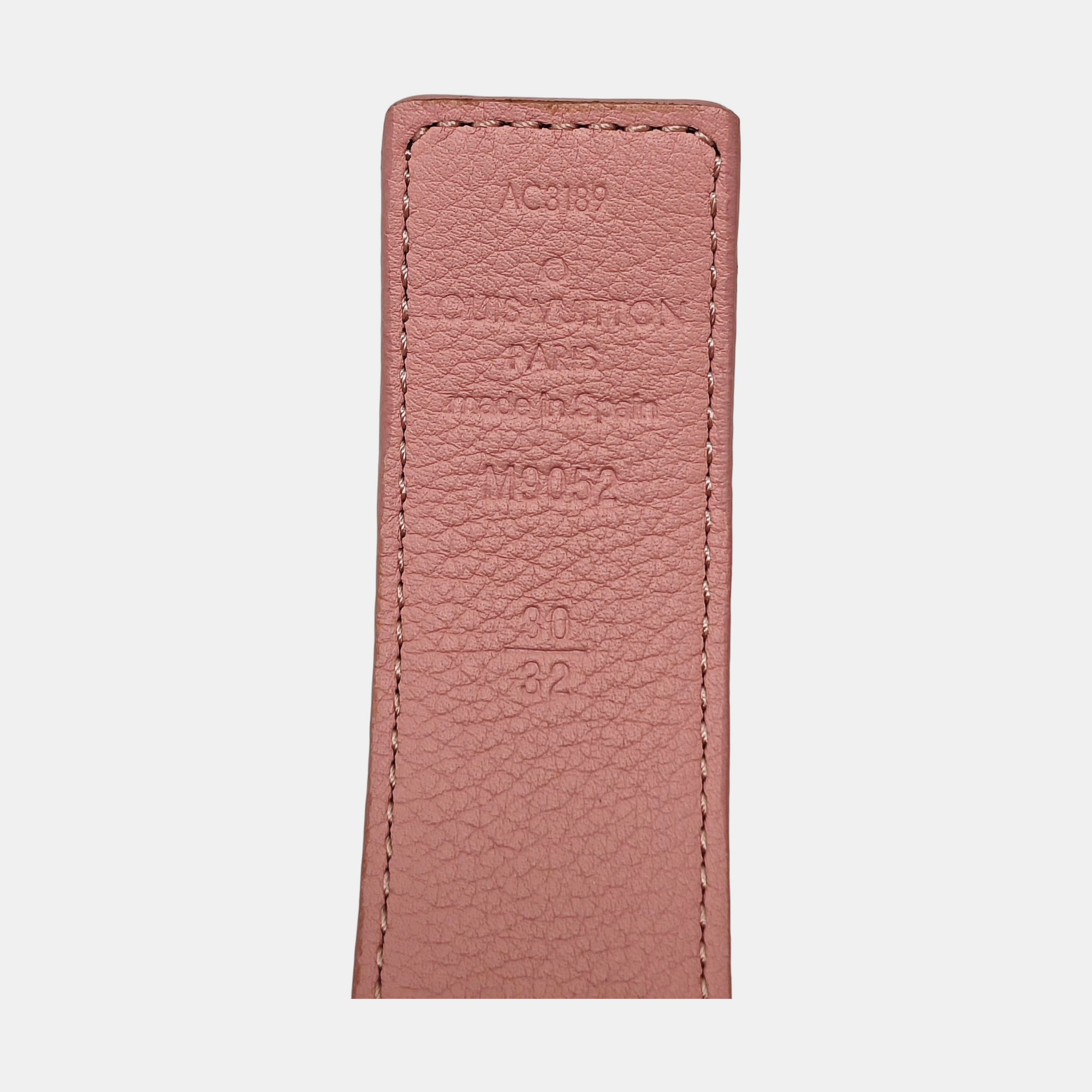 Coated Canvas Belt Brown