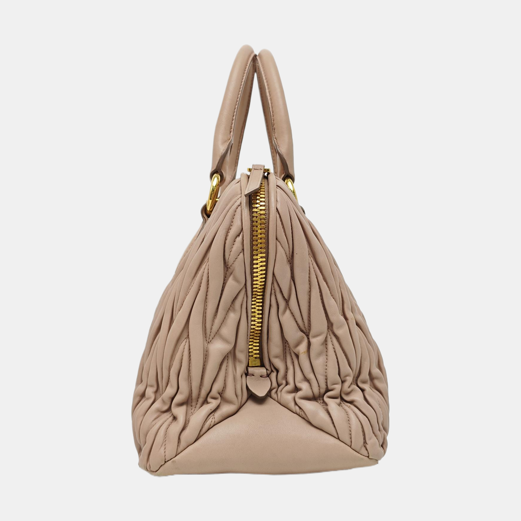 Madras Quilted Lambskin Pink