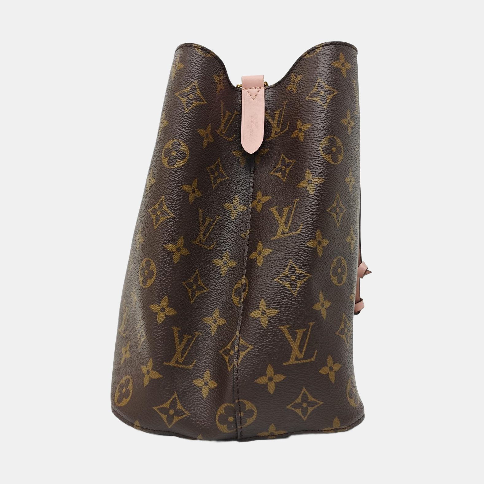 NÉONOÉ MM Monogram Coated Canvas Brown