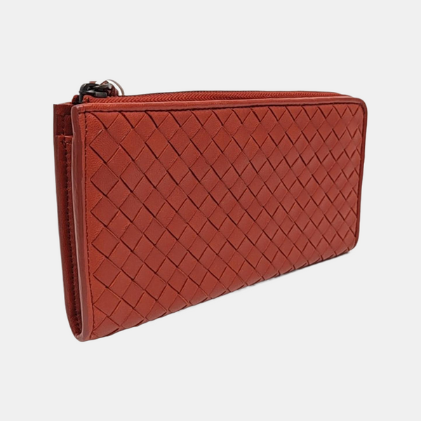 Calfskin Clutch Red
