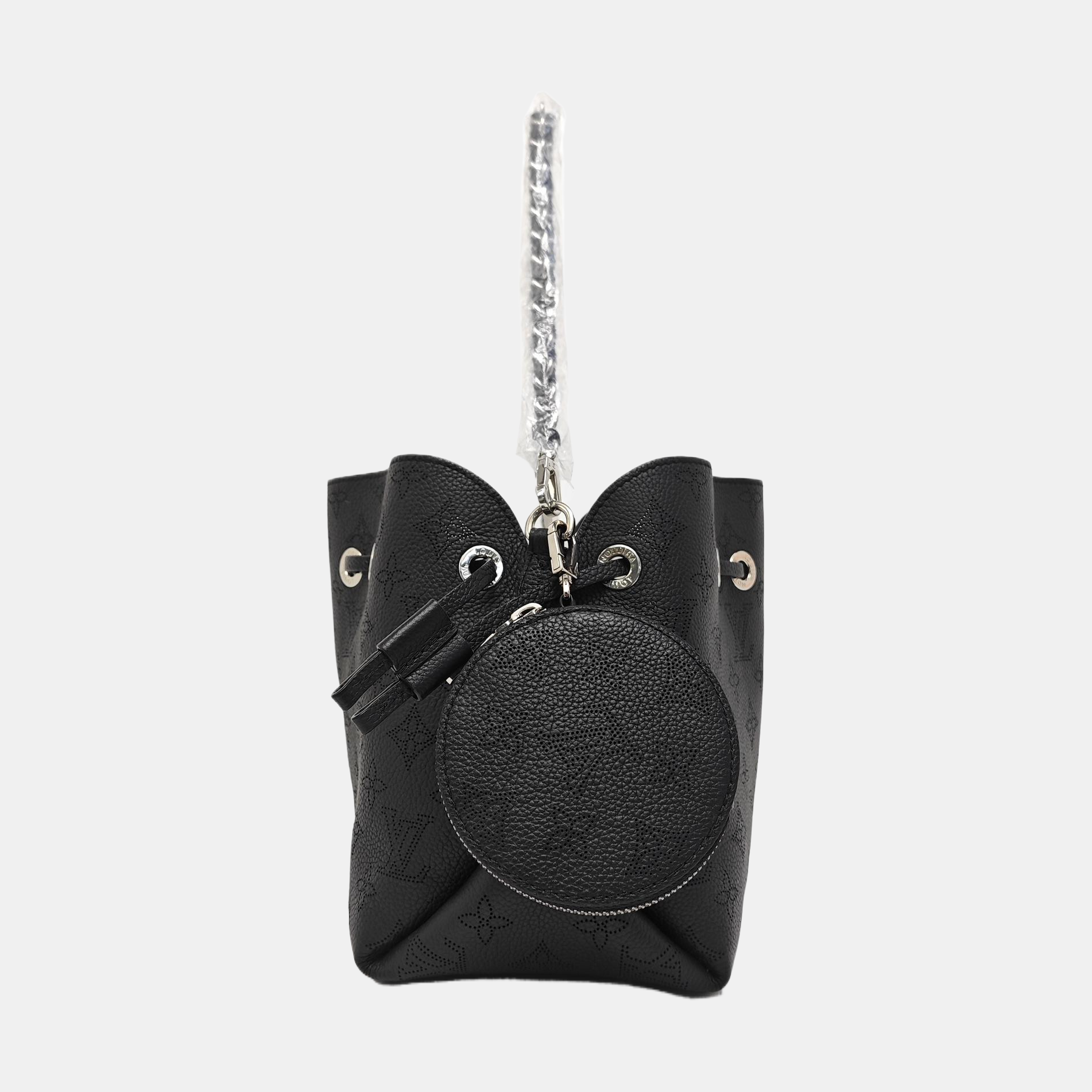 BELLA Monogram Calfskin Black