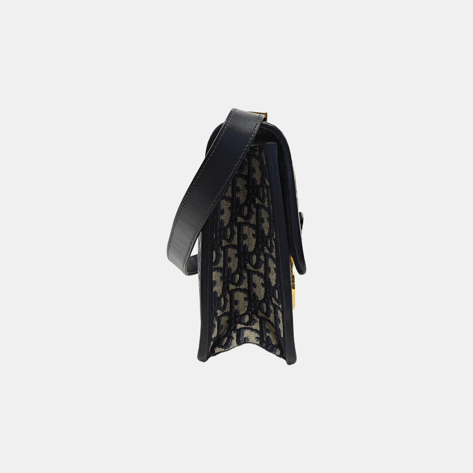 30 Montaigne Oblique Canvas Blue