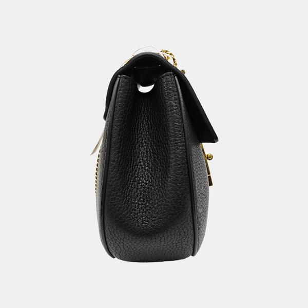 Drew Medium Calfskin Black