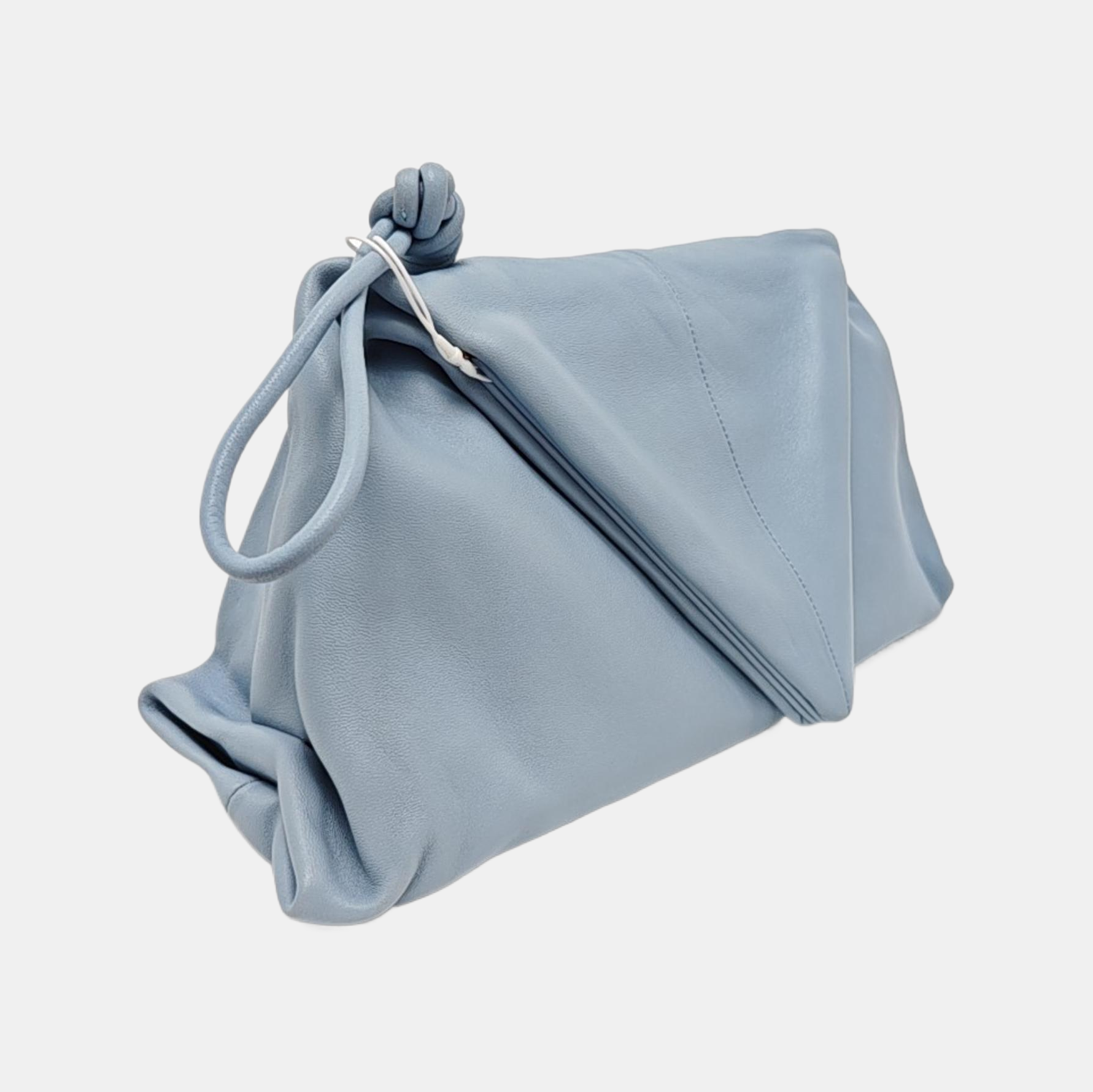BV Trine Lambskin Blue